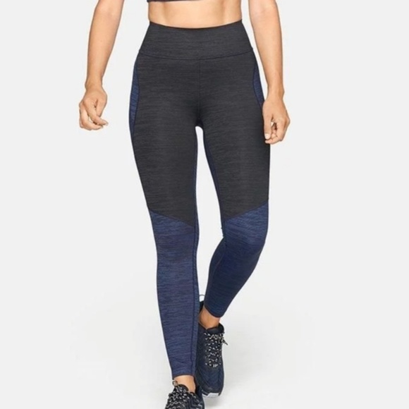 Outdoor Voices Pants - Outdoor Voices Tech Sweat 7/8 Two Tone Leggings Size XS